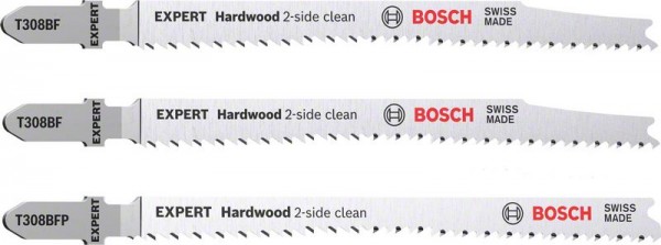 Bosch EXPERT ‘Hardwood 2-side clean‘ Set, 2-tlg., T308BF/BFP 2608900549