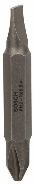 Bosch Doppelklingenbit, S 1,0 x 5,5, PH2, 45 mm 2607001738
