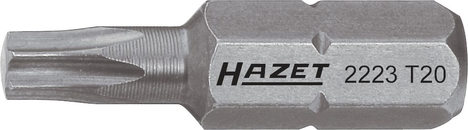 2-8 mm Hazet 2204 Schraubendreher-Einsatz/Bit 1/4" 