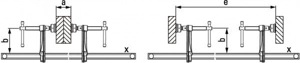 Bessey Variables Hochleistungszwingen-Set kpl. SLV 1000/120 - Bild 2