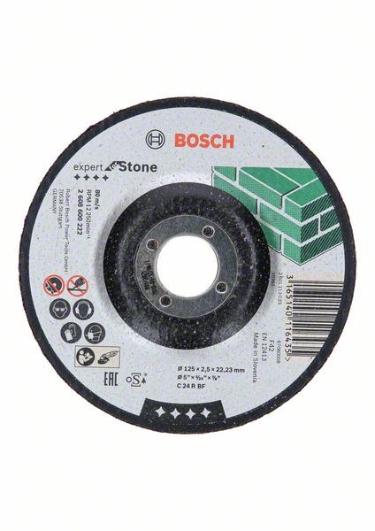 Bosch Trennscheibe gekröpft Expert for Stone C 24 R BF,125 mm, 2,5 mm 2608600222