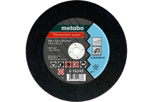 Metabo Flexiamant super 350x3,0x25,4 Inox, 616343000