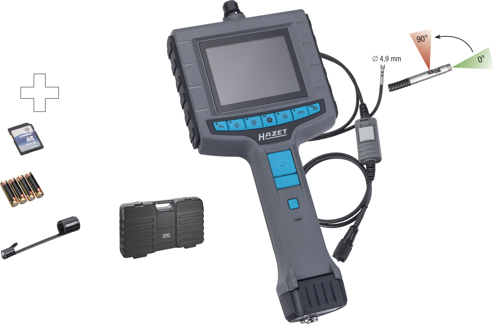 HAZET 4812-30 Sonden-Adapter Für Video-Endoskop