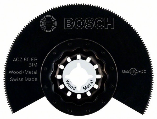 Bosch BIM Segmentsägeblatt ACZ 85 EB, Wood and Metal, 85mm, 10er-Pack 2608664477