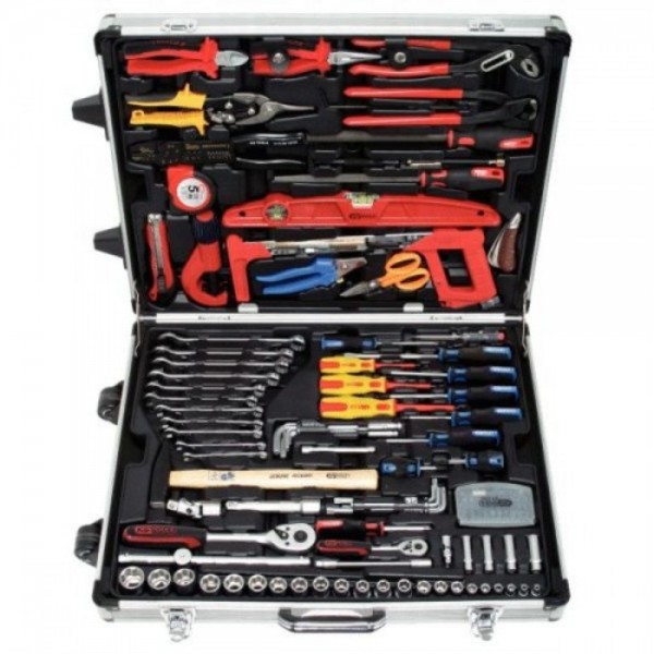 KS Tools SUPERLOCK Universal-Werkzeug-Satz,135tlg 1/4+1/2, 911.0735