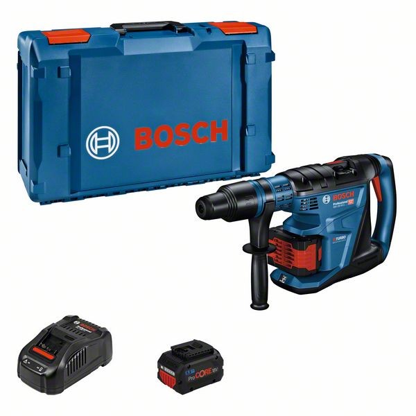 Bosch Akku-Bohrhammer BITURBO GBH 18V-40 C, 2 Akku ProCORE18V 5.5Ah 0611917103