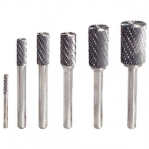 KS Tools HM Zylinder-Fraesstift Form A,12mm,m.Stirnverzahnung, 515.3235