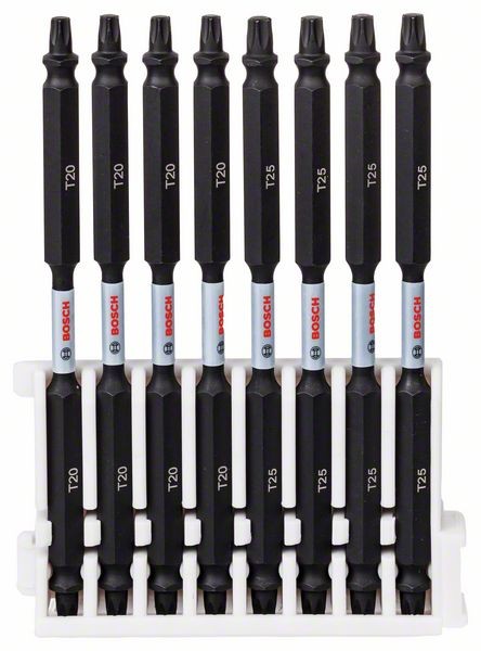 Bosch Doppelklingen Schrauberbit-Set, 8-teilig, 4 x T20, 4 xT25,110mm 2608522349