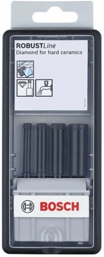 Bosch Diamantnassbohrer-Set Robust Line, 4-teilig, 5, 6, 7, 8 mm, 2607019881