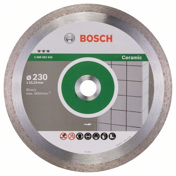 Bosch Diamanttrennscheibe Best for Ceramic. kleine Winkelschleifer 2608602634