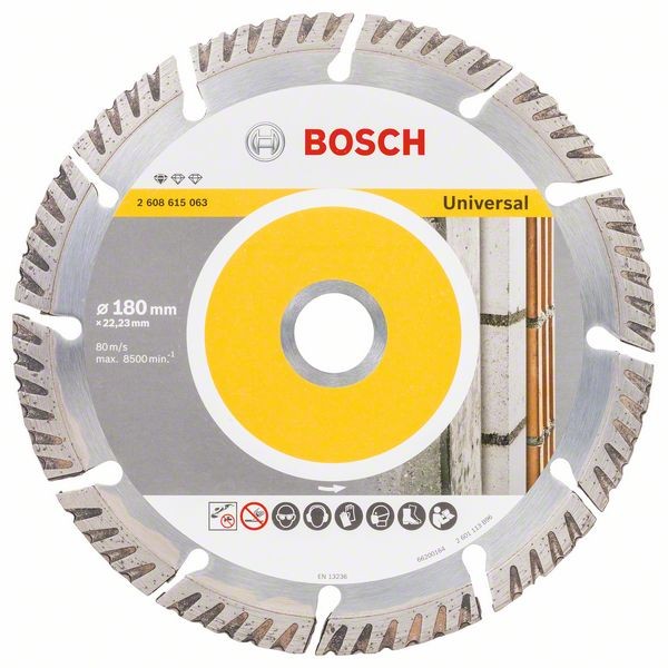 Bosch Diamanttrennscheibe Standard for Universal 180 x 22,23 2608615063