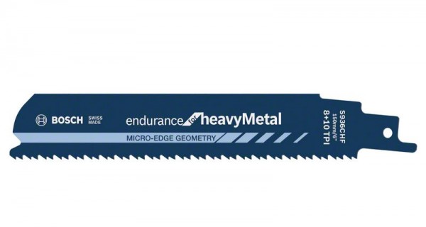 Bosch Säbelsägeblatt S 936 CHF, Endurance for Heavy Metal, 5er-Pack 2608657525