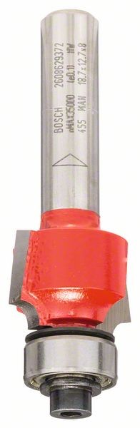 Bosch Abrundfräser, 8 mm, D 18,7 mm, R1 3 mm, L 12,7 mm, G 55 mm 2608629372