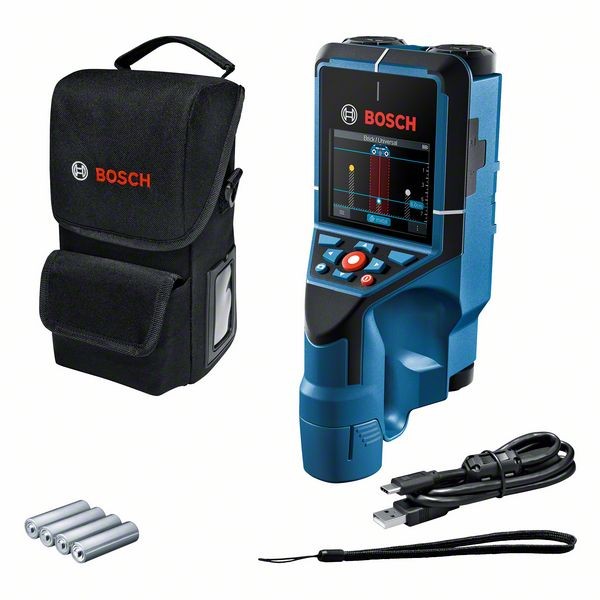 Bosch Ortungsgerät Wallscanner D-tect 200 C mit 4x 1,5 V-LR6 (AA) 0601081600