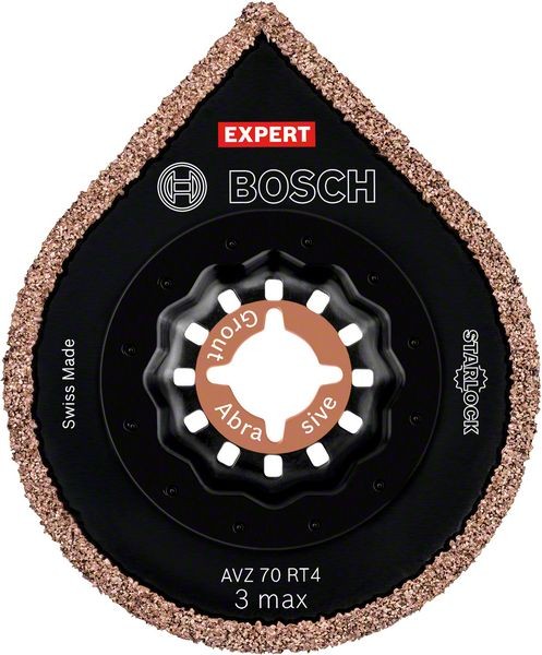 Bosch EXPERT 3 max AVZ 70 RT4 Platte, 70 mm, 10 Stück 2608900042