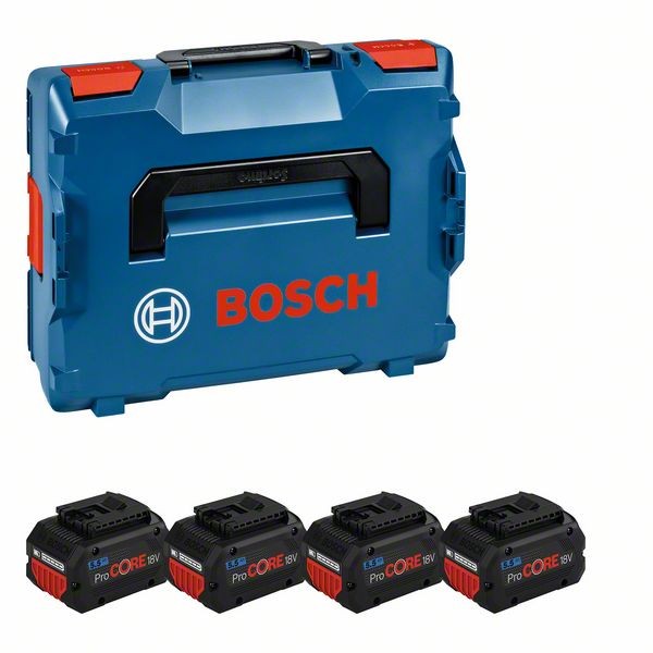Bosch Akkupack 4x ProCORE18V 5,5Ah 1600A02A2U