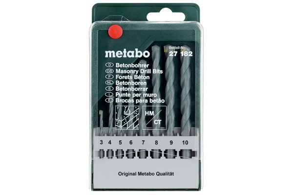 Metabo Beton-Bohrerkassette classic 8-teilig, 627182000