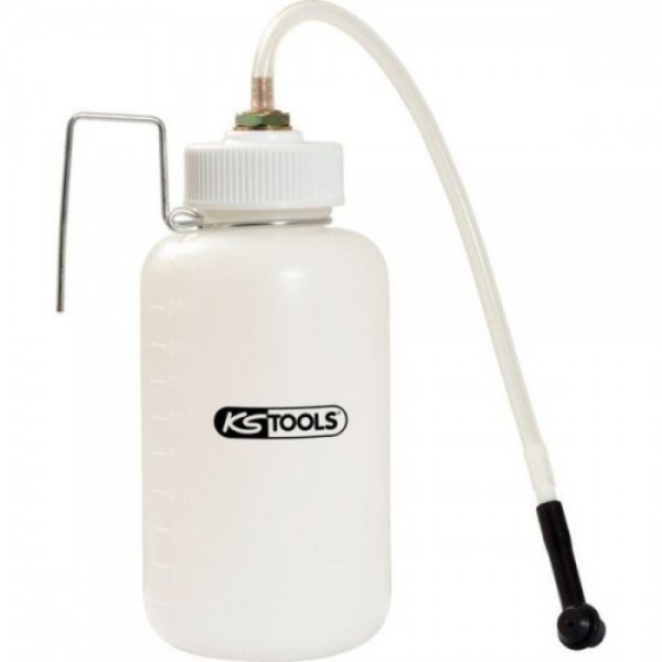 KS Tools Bremsfluessigkeits-Auffangflasche,1 Liter, 160.0735