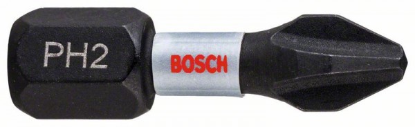 Bosch Impact Control PH2 Insert Bit 25 mm, 2 Stk. 2608522403