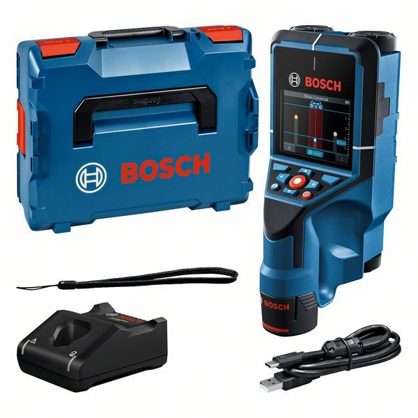Bosch Ortungsgerät Wallscanner D-tect 200 C mit 1x Akku GBA 12V 2.0Ah 0601081601