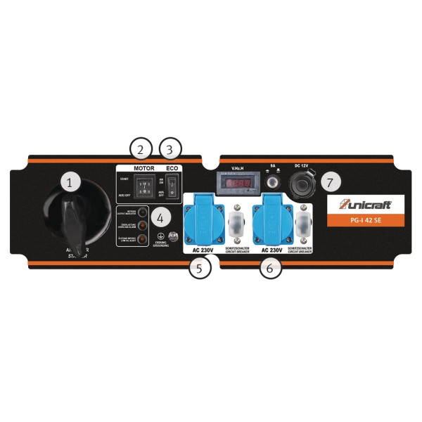 Unicraft Inverter-Stromerzeuger PG-I 42 SE, 6706420
