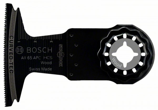 Bosch HCS Tauchsägeblatt AII 65 APC Wood, 40 x 65 mm, 1er-Pack 2608662357