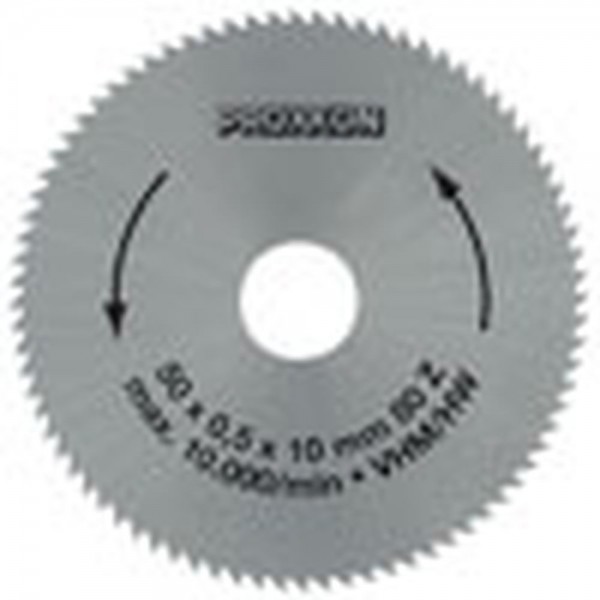 Proxxon Kreissägeblatt, Hartmetall, 50 mm (Vollmaterial), 50 Zähne, 28011