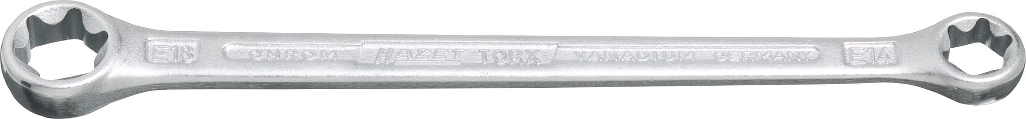 Außen TORX® Profil 609-E10XE12 HAZET Doppel-Ringschlüssel TORX® 