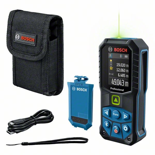Bosch Laser-Entfernungsmesser GLM 50-27 CG mit BA 3.7V 1.0Ah, 0601072U01