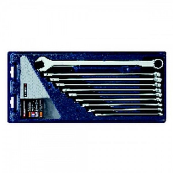 KS Tools CHROME+ Ringmaulschluessel-Satz XL,10-tlg.10-19mm, 519.0660