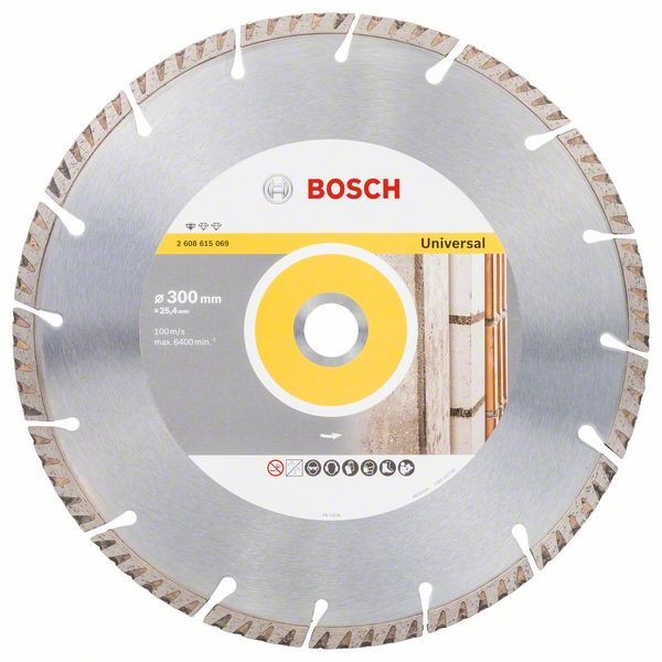 Bosch Diamanttrennscheibe Standard for Universal 300 x 25,4 2608615069