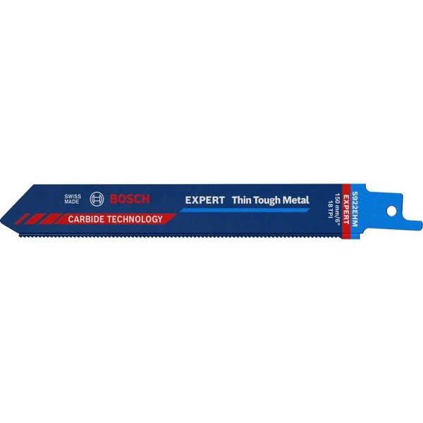 Bosch EXPERT ‘Thin Tough Metal’ S 922 EHM Säbelsägeblatt, 10 Stück. 2608900362
