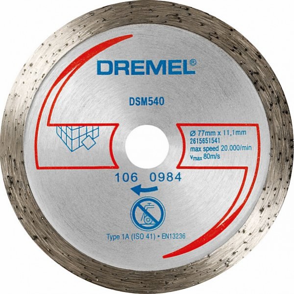 Bosch DREMEL® DSM20 Diamant-Fliesentrennscheibe 2615S540JB