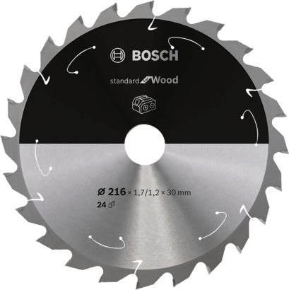 Bosch Kreissägeblatt Standard for wood, 2608842239