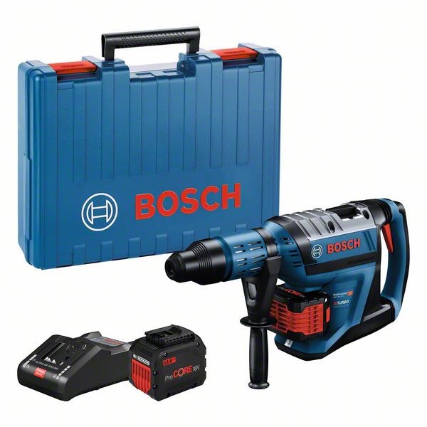 Bosch Akku-Bohrhammer BITURBO SDS max GBH 18V-45 C, 2 x Akku 12.0Ah 0611913002
