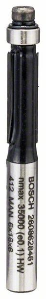 Bosch Laminat-Bündigfräser, 6 mm, D1 6,35 mm, L 16,1 mm, G 54 mm 2608628461