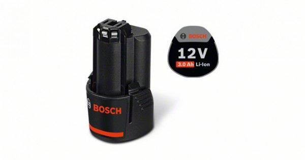 Bosch Akkupack GBA 12 Volt, 3.0 Ah 1600A00X79